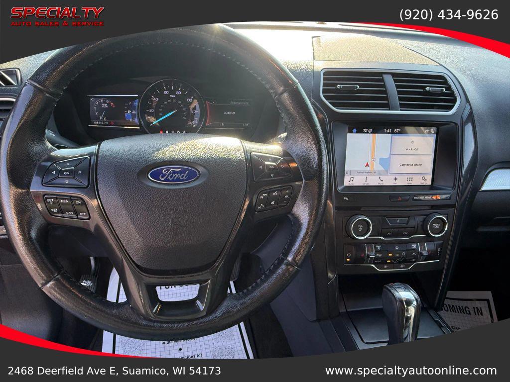 used 2017 Ford Explorer car, priced at $13,800