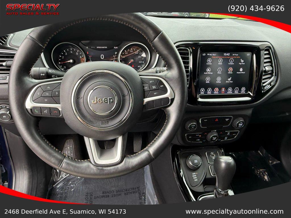 used 2019 Jeep Compass car, priced at $16,500