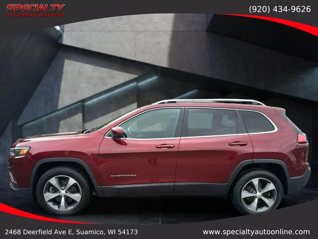 used 2019 Jeep Cherokee car, priced at $13,800