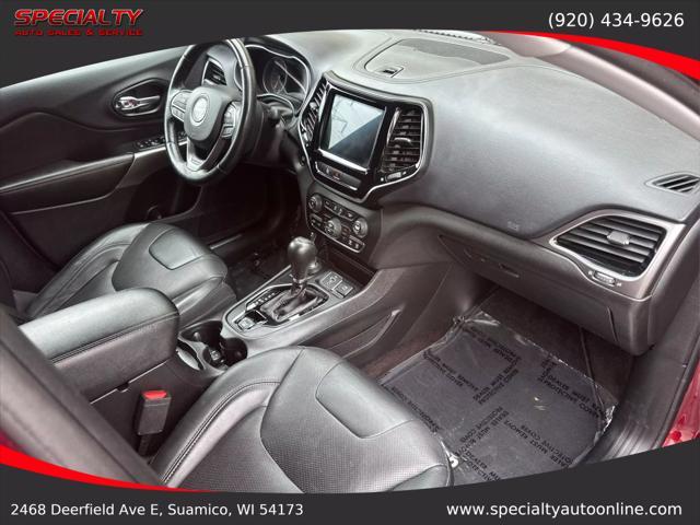 used 2019 Jeep Cherokee car, priced at $15,000