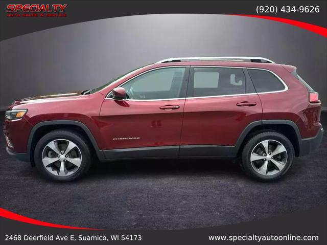 used 2019 Jeep Cherokee car, priced at $15,000