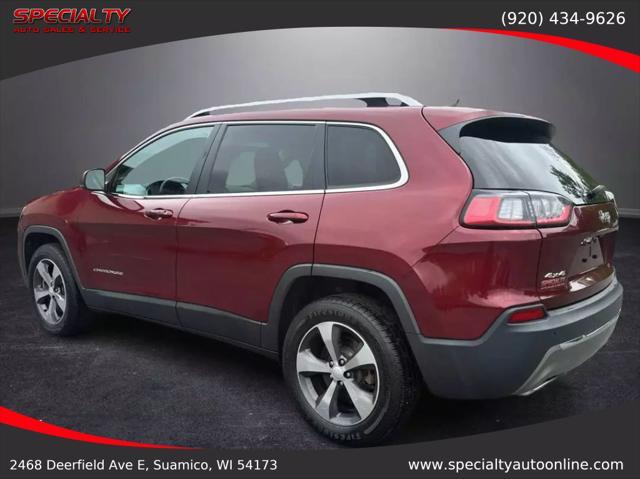 used 2019 Jeep Cherokee car, priced at $15,000