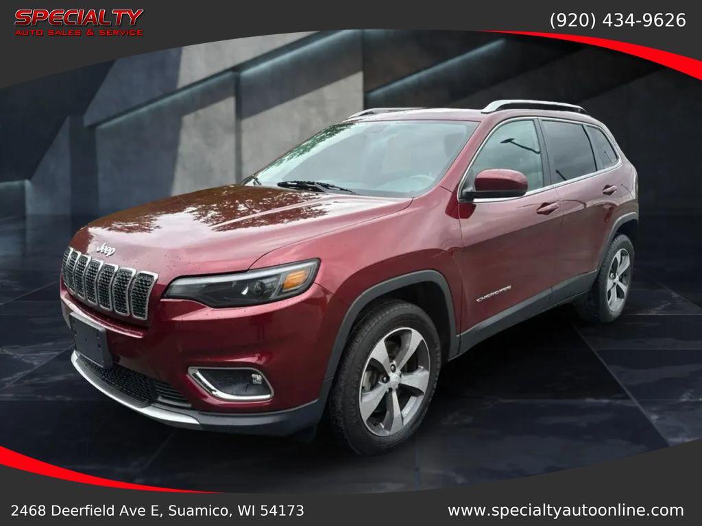 used 2019 Jeep Cherokee car, priced at $13,800