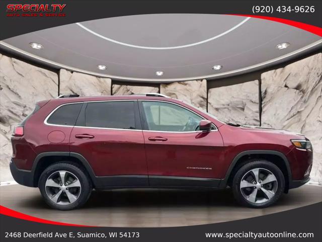 used 2019 Jeep Cherokee car, priced at $14,800