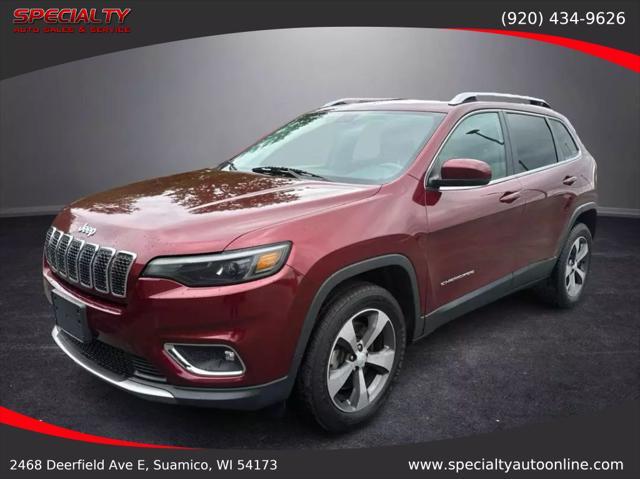 used 2019 Jeep Cherokee car, priced at $15,000