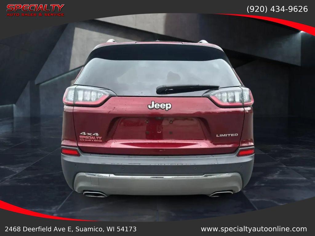 used 2019 Jeep Cherokee car, priced at $13,800