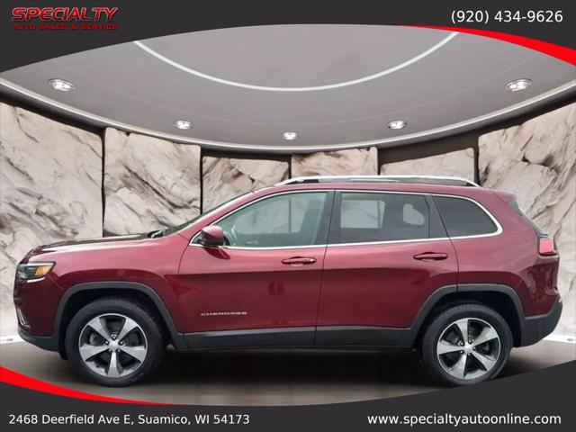 used 2019 Jeep Cherokee car, priced at $14,800