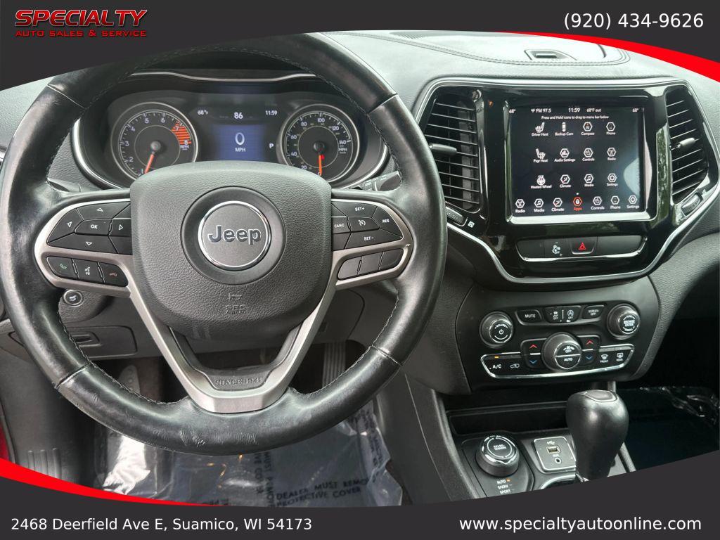 used 2019 Jeep Cherokee car, priced at $13,800