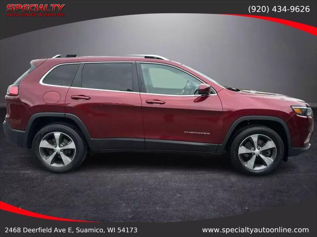 used 2019 Jeep Cherokee car, priced at $15,000