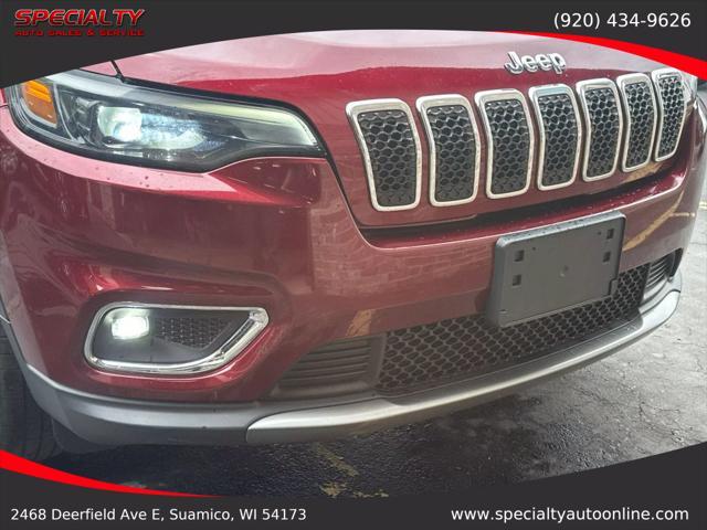 used 2019 Jeep Cherokee car, priced at $15,000