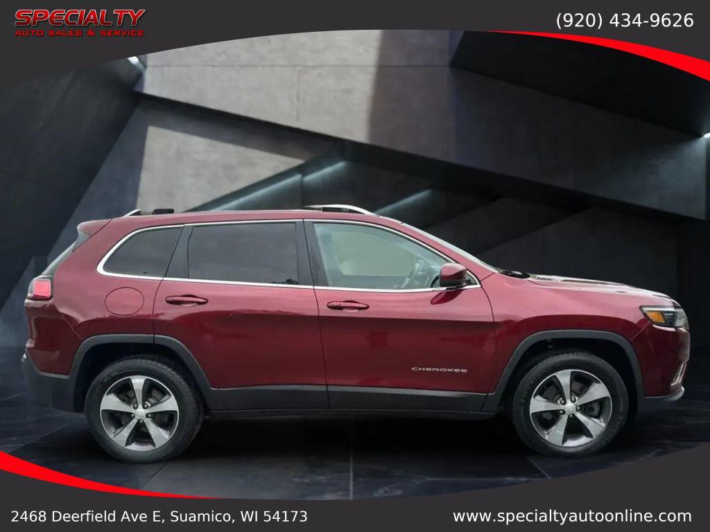 used 2019 Jeep Cherokee car, priced at $13,800
