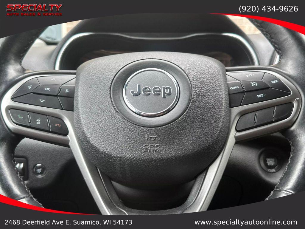 used 2019 Jeep Cherokee car, priced at $13,800