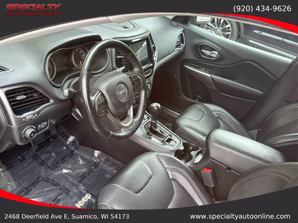 used 2019 Jeep Cherokee car, priced at $13,800