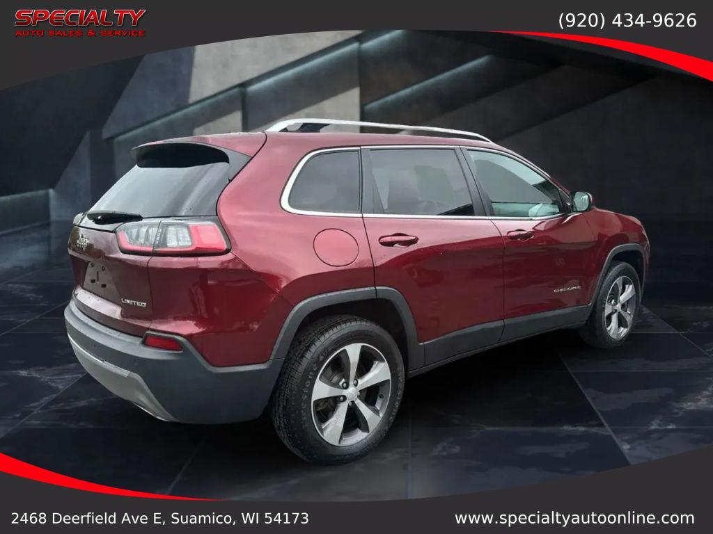 used 2019 Jeep Cherokee car, priced at $13,800