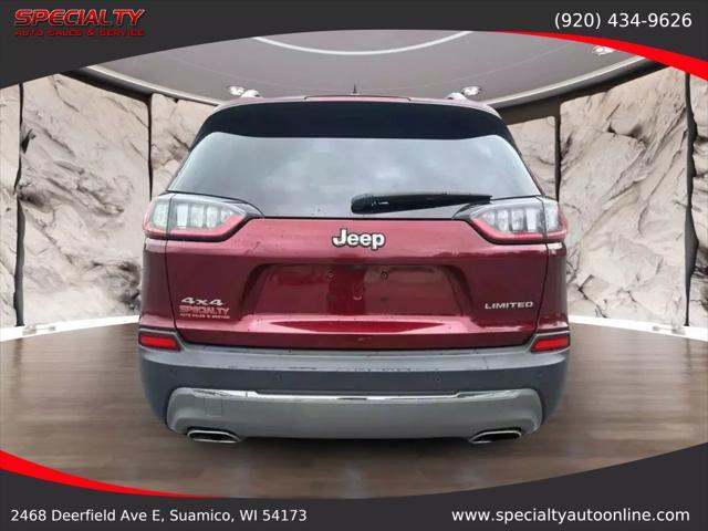 used 2019 Jeep Cherokee car, priced at $14,800
