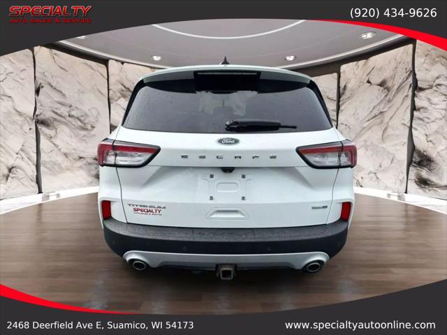 used 2020 Ford Escape car, priced at $17,500