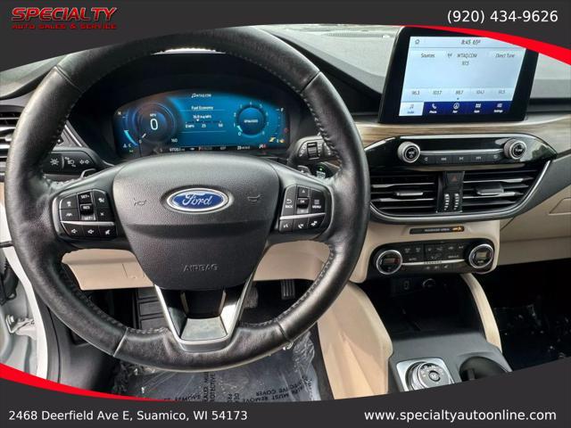 used 2020 Ford Escape car, priced at $17,500