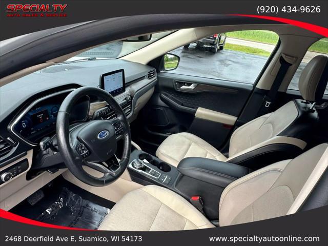 used 2020 Ford Escape car, priced at $17,500