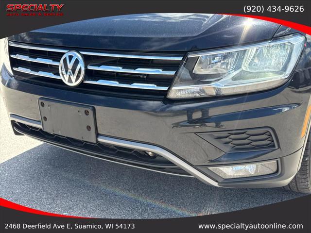 used 2018 Volkswagen Tiguan car, priced at $12,500