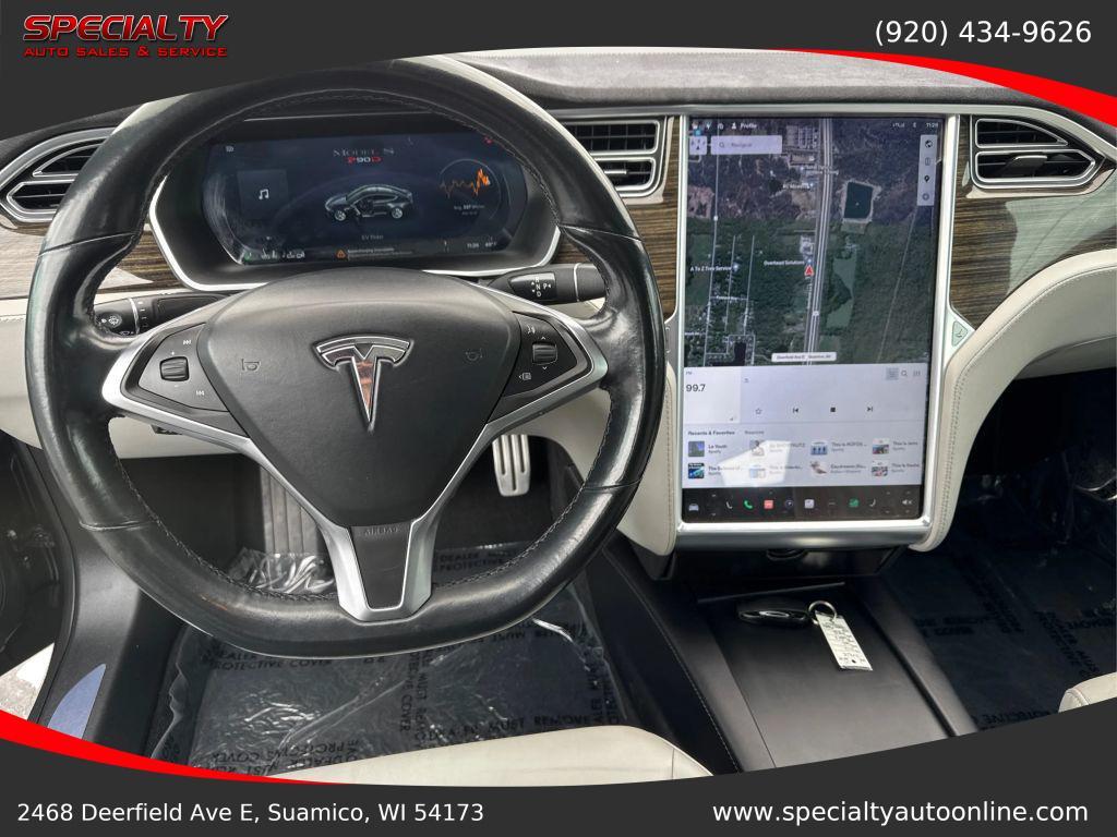 used 2016 Tesla Model S car, priced at $17,500