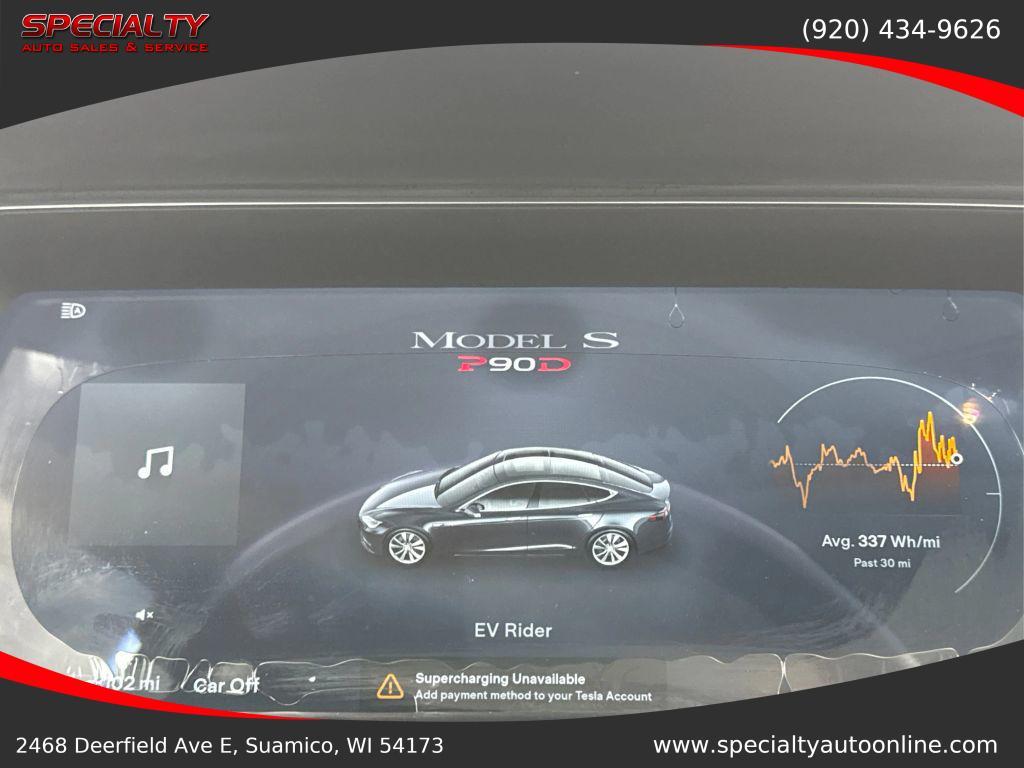used 2016 Tesla Model S car, priced at $17,500