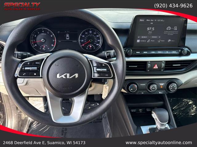 used 2023 Kia Forte car, priced at $17,000