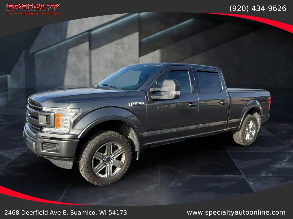 used 2018 Ford F-150 car, priced at $21,500