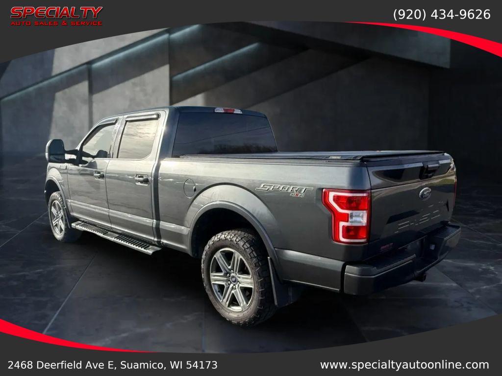 used 2018 Ford F-150 car, priced at $21,500