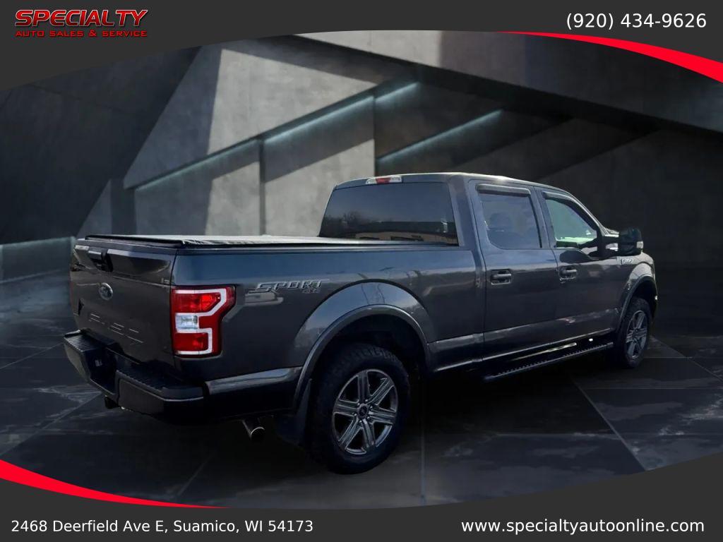 used 2018 Ford F-150 car, priced at $21,500