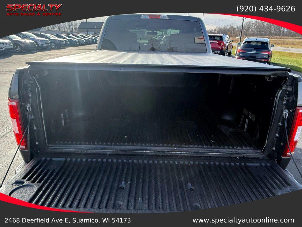 used 2018 Ford F-150 car, priced at $21,500