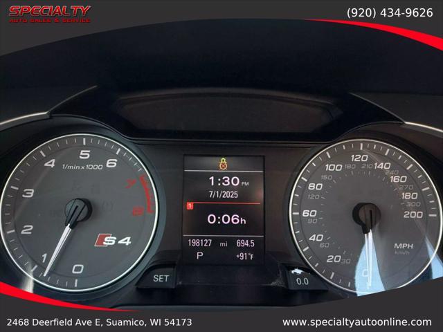 used 2012 Audi S4 car, priced at $8,000