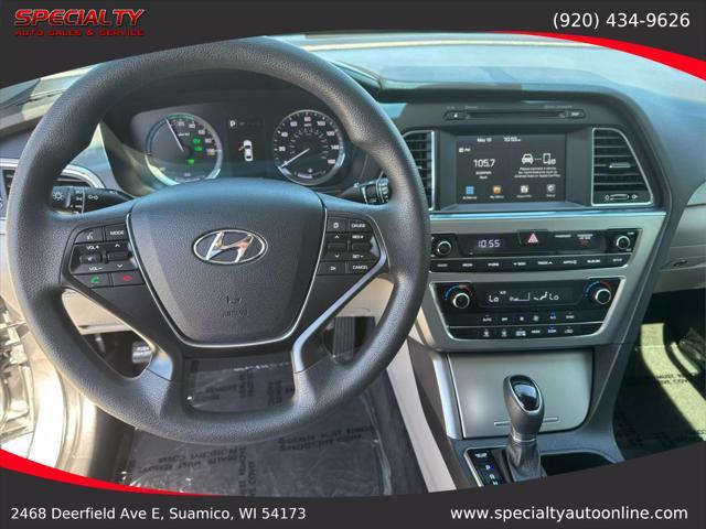 used 2017 Hyundai Sonata Hybrid car, priced at $11,500