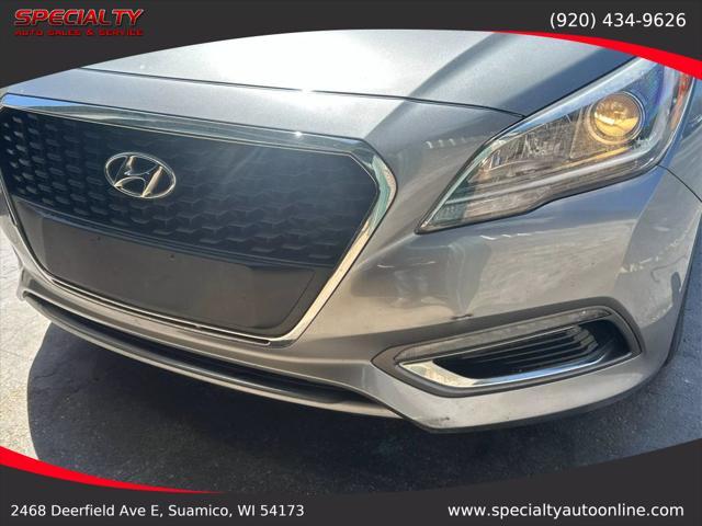 used 2017 Hyundai Sonata Hybrid car, priced at $11,500