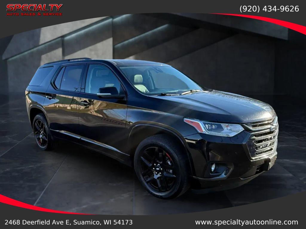 used 2021 Chevrolet Traverse car, priced at $18,000