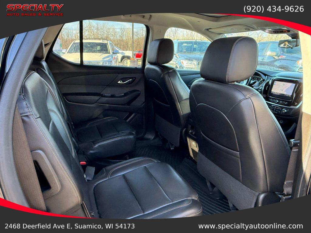 used 2021 Chevrolet Traverse car, priced at $18,000