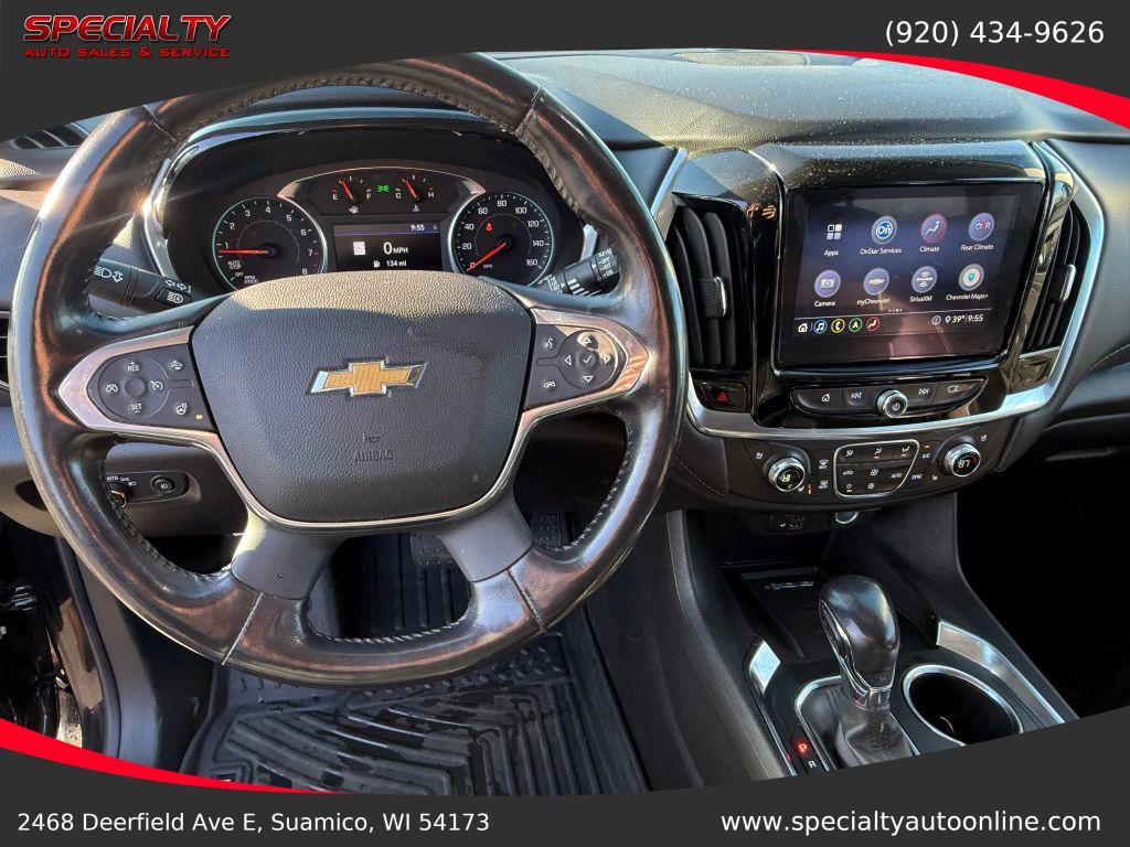 used 2021 Chevrolet Traverse car, priced at $18,000