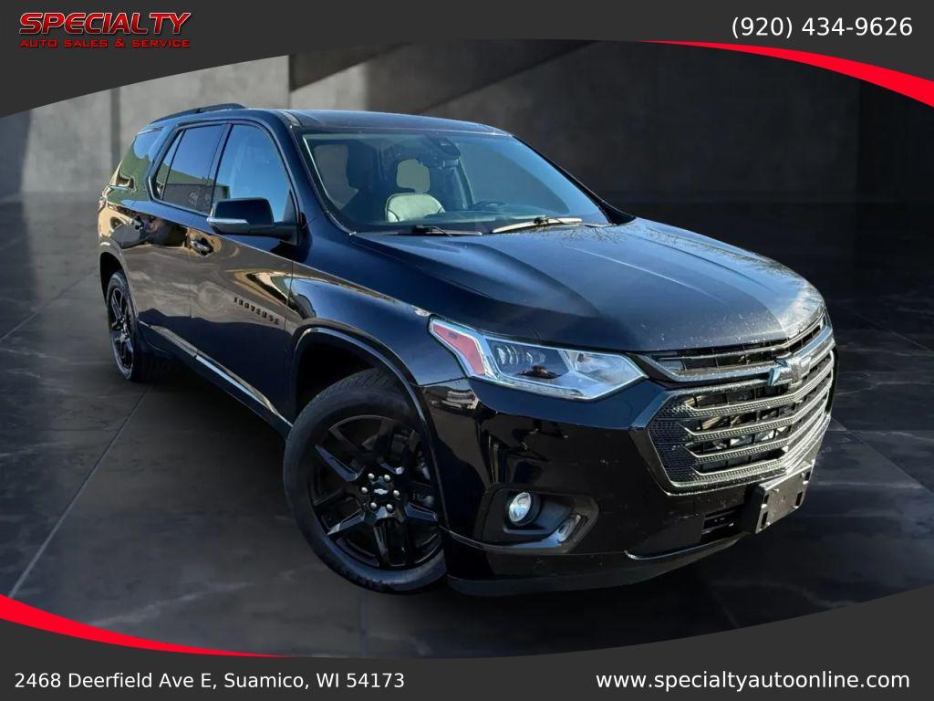used 2021 Chevrolet Traverse car, priced at $18,000