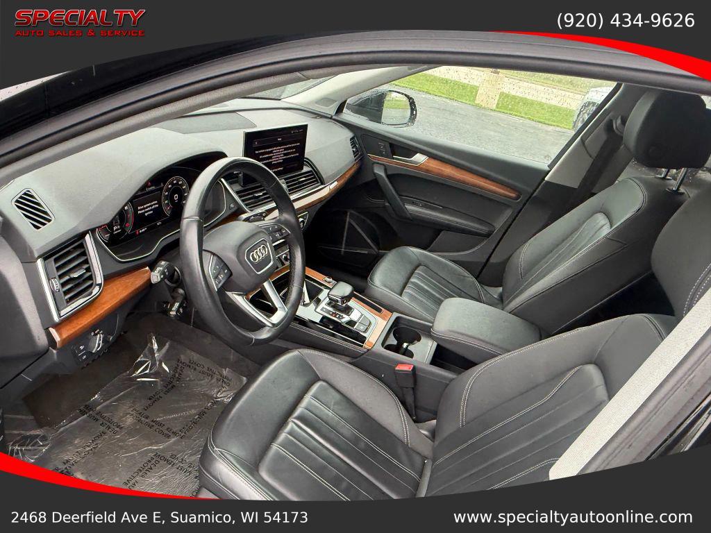 used 2023 Audi Q5 car, priced at $25,500
