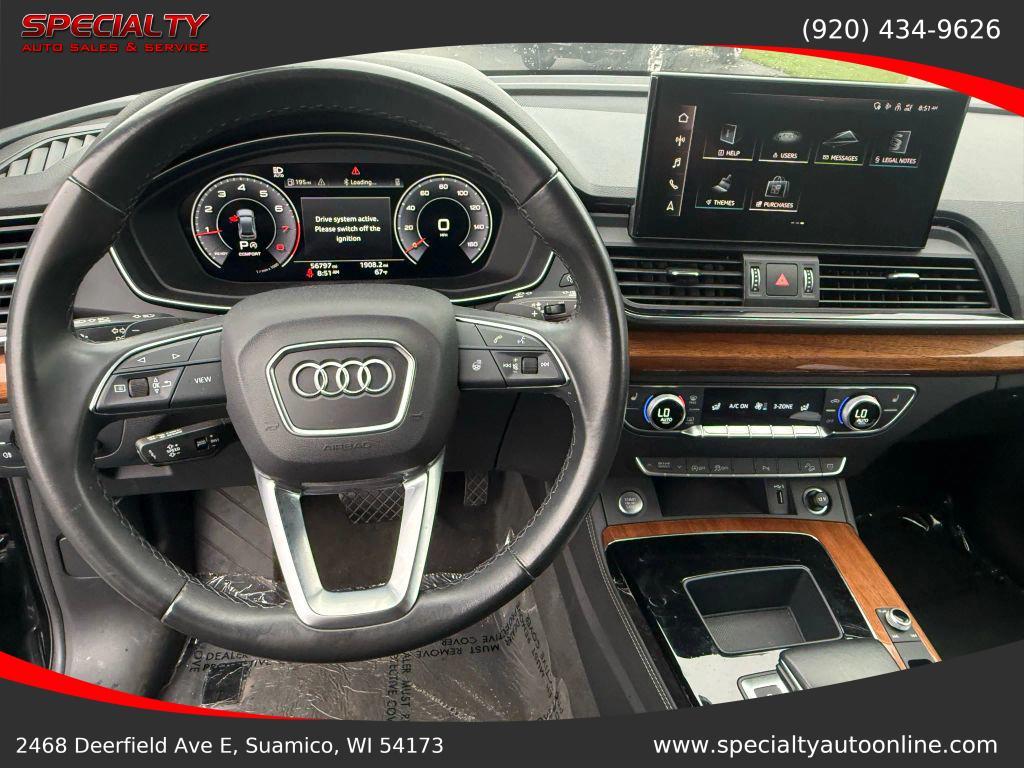 used 2023 Audi Q5 car, priced at $25,500
