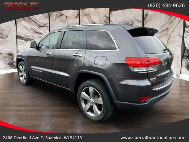 used 2015 Jeep Grand Cherokee car, priced at $13,000