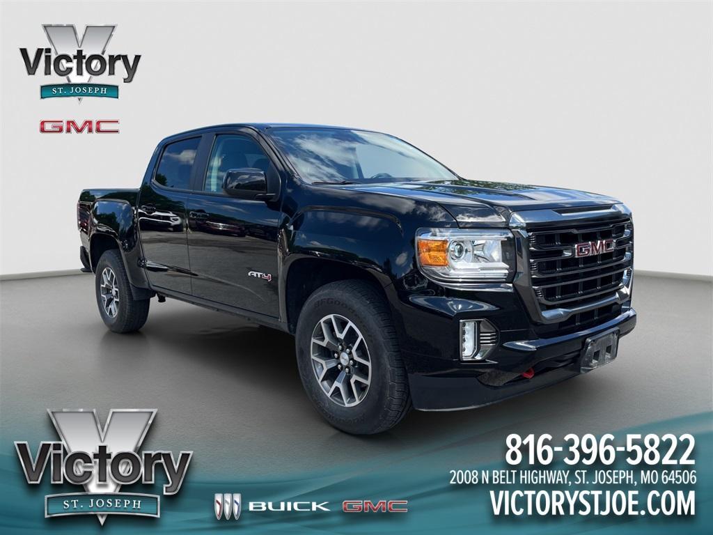 used 2021 GMC Canyon car, priced at $26,387