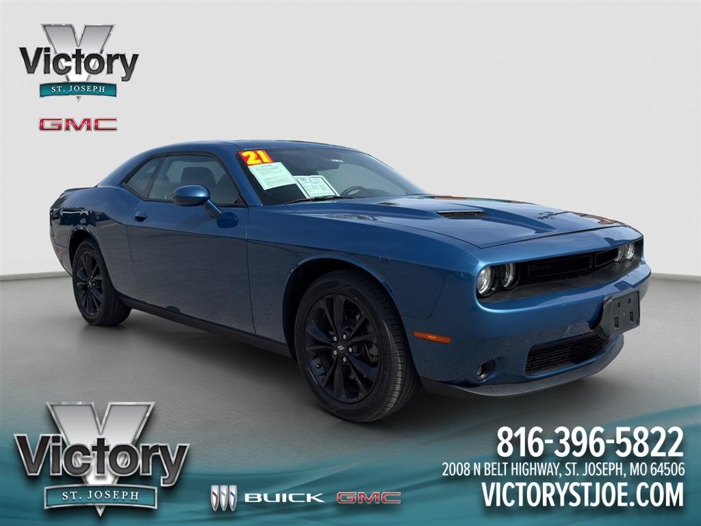 used 2021 Dodge Challenger car, priced at $24,913