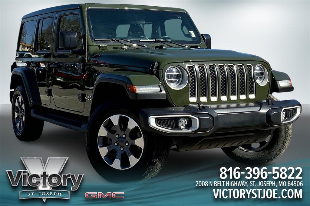 used 2021 Jeep Wrangler Unlimited car, priced at $33,865