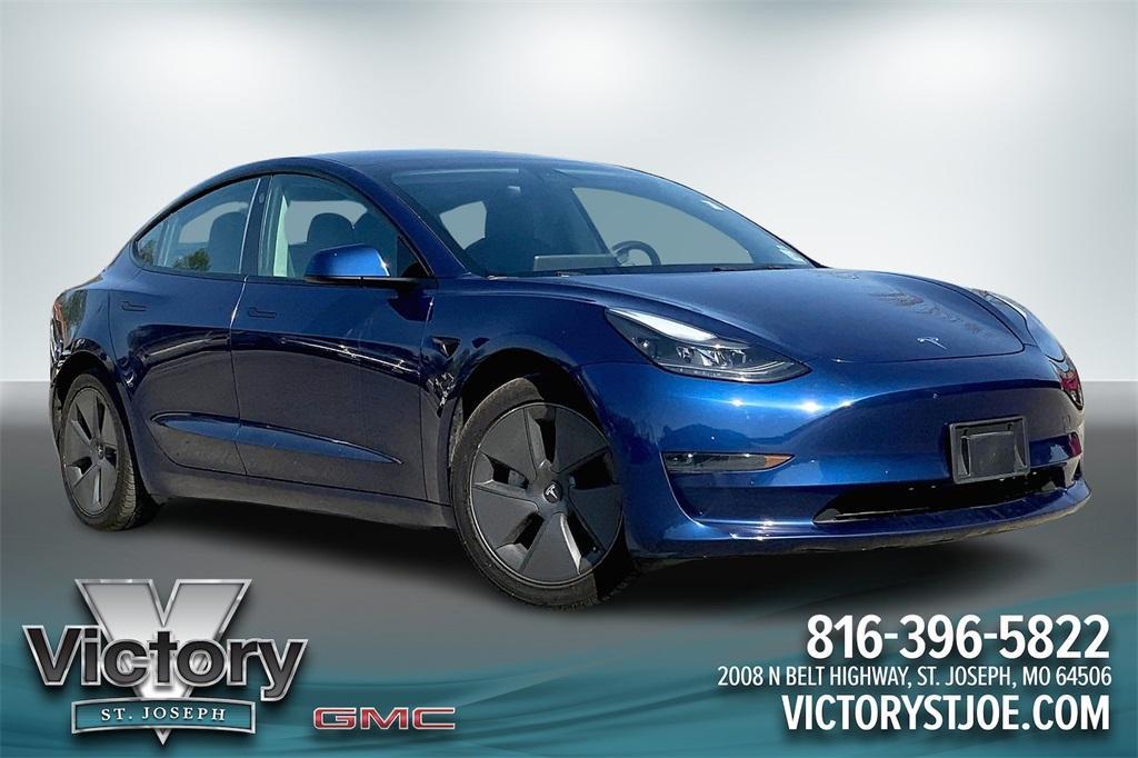 used 2021 Tesla Model 3 car, priced at $19,999