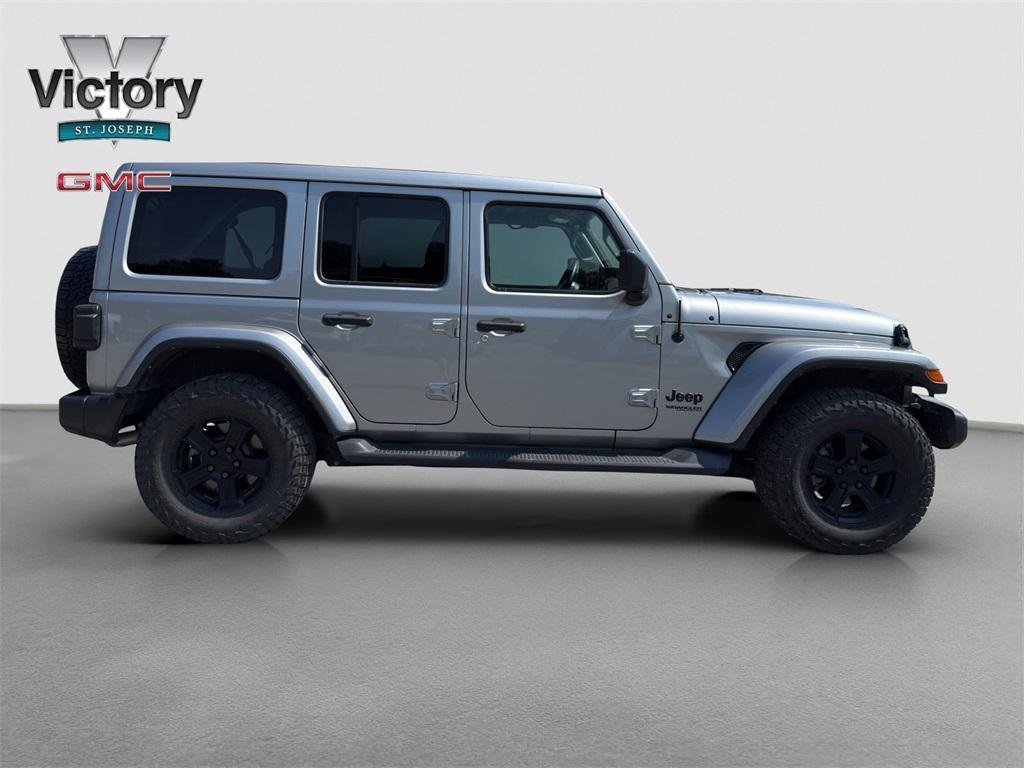 used 2021 Jeep Wrangler Unlimited car, priced at $29,488