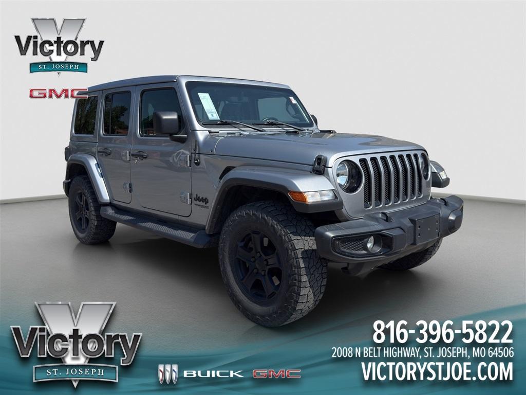 used 2021 Jeep Wrangler Unlimited car, priced at $29,488