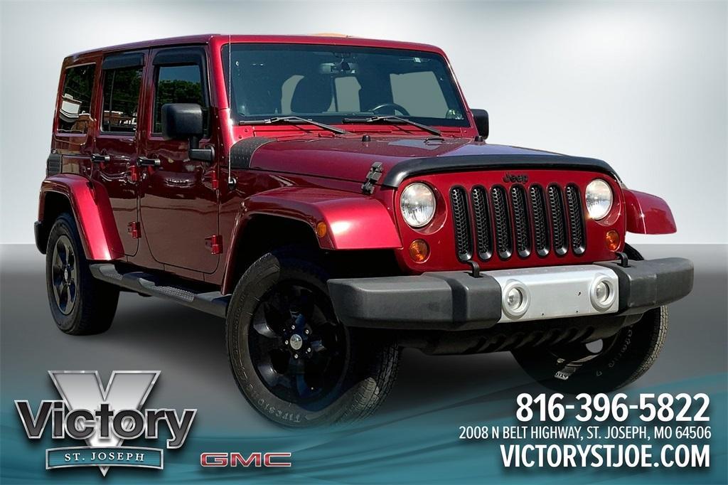 used 2013 Jeep Wrangler Unlimited car, priced at $16,999