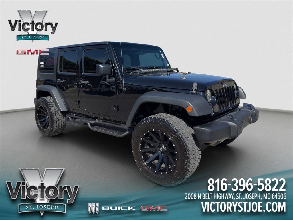 used 2018 Jeep Wrangler JK Unlimited car, priced at $22,999