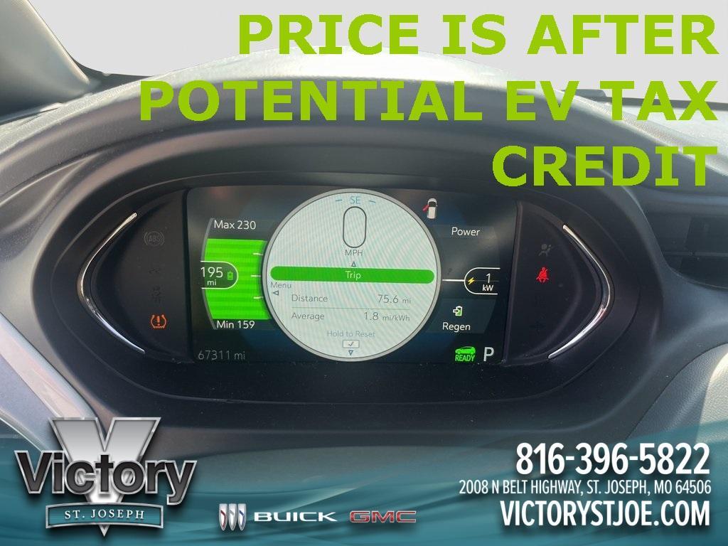 used 2017 Chevrolet Bolt EV car, priced at $9,065