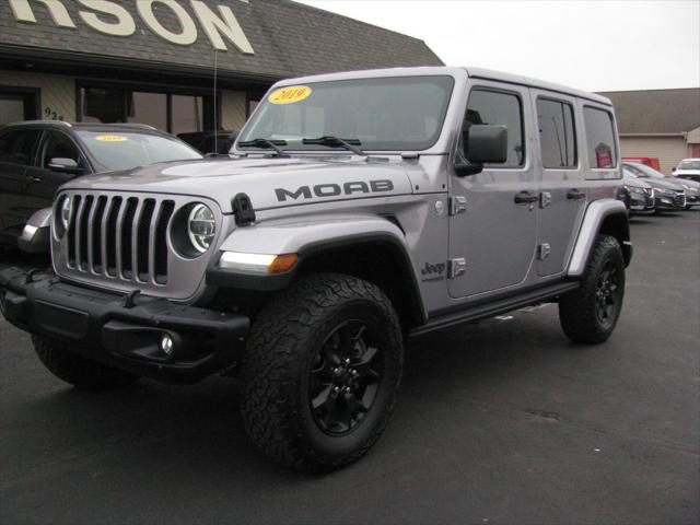 used 2019 Jeep Wrangler Unlimited car, priced at $26,900
